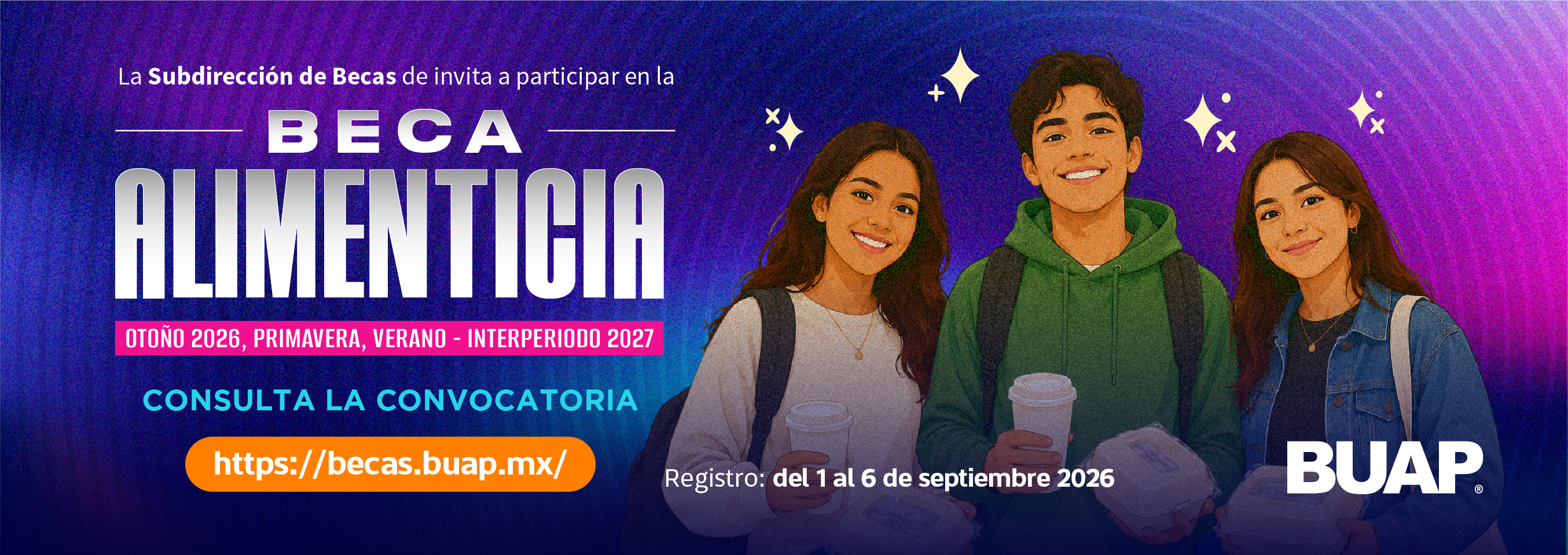 Convocatoria Beca Alimenticia Otoño 2026